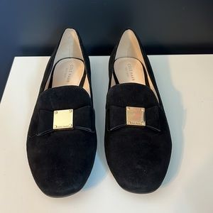 Cole Haan Tali Bow Suede Loafers
